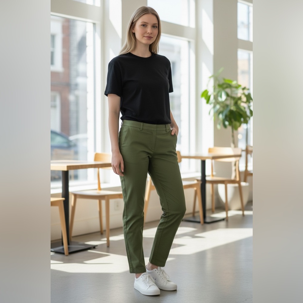 Army Green Dress Pants